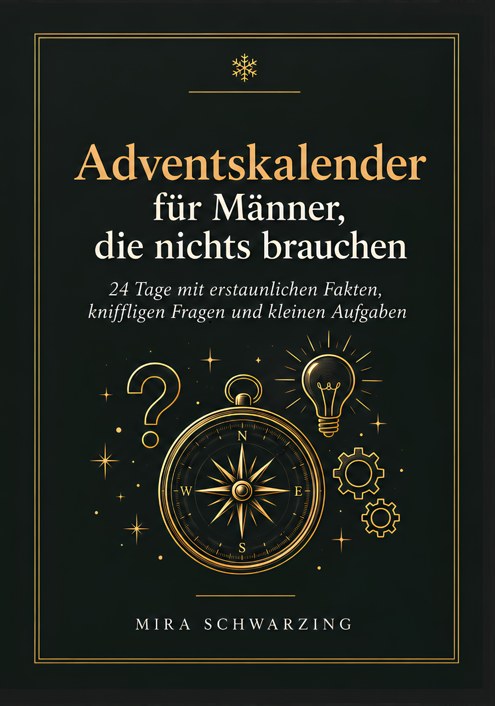 Adventskalender f&uuml;r M&auml;nner, die nichts brauchen &ndash; Buchcover