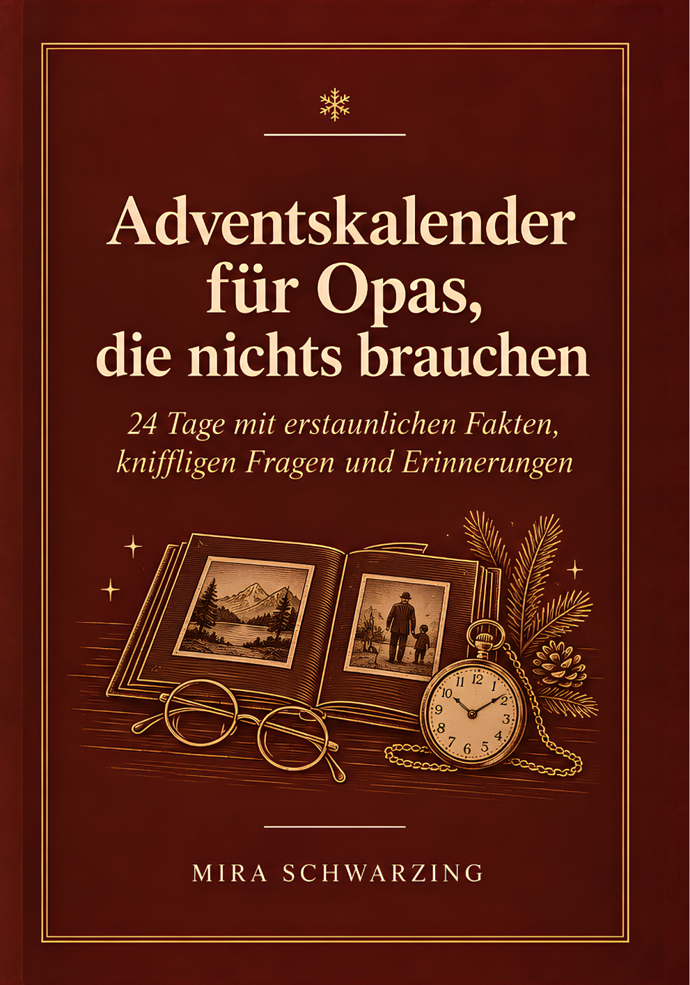 Adventskalender f&uuml;r Opas, die nichts brauchen &ndash; Buchcover