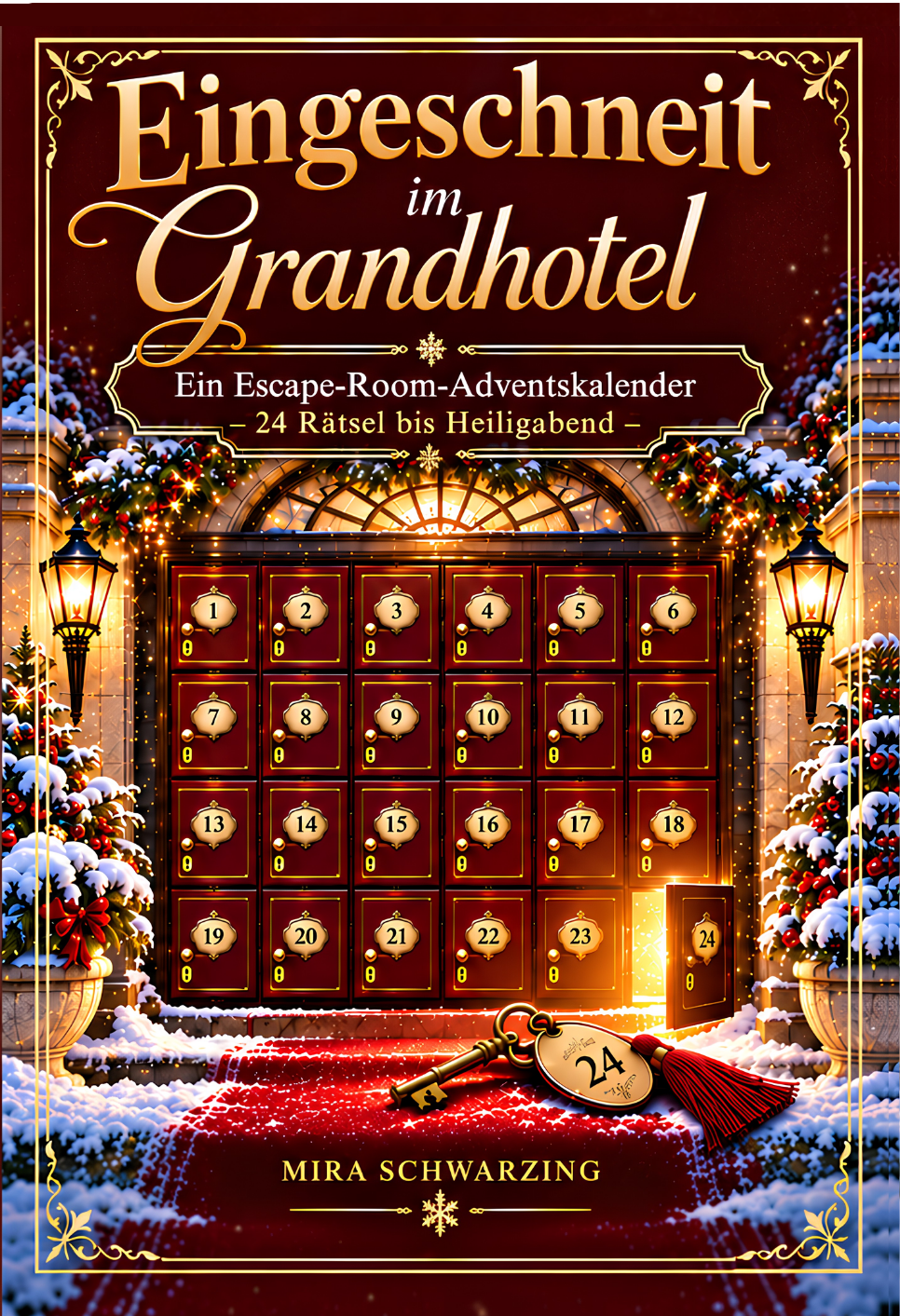 Eingeschneit im Grandhotel &ndash; Buchcover
